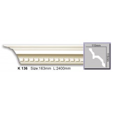 Карниз из полиуретана K 136